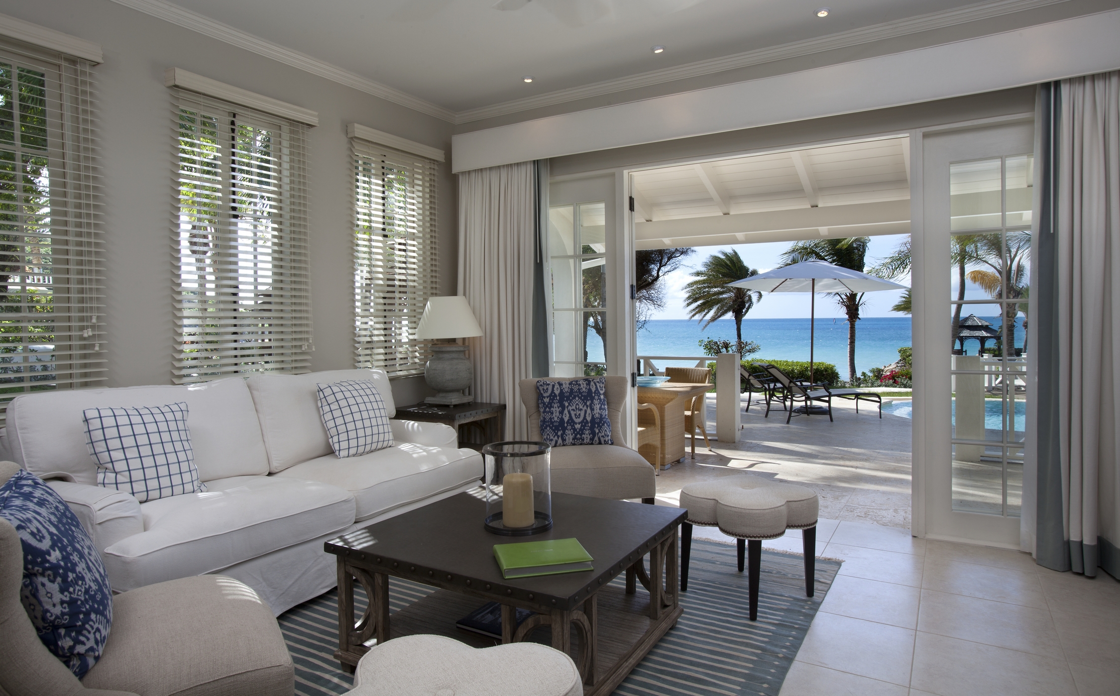 Antigua, Blue Water Resort - Pelican House - Living Area Antigua, Blue Water Resort - Pelican House