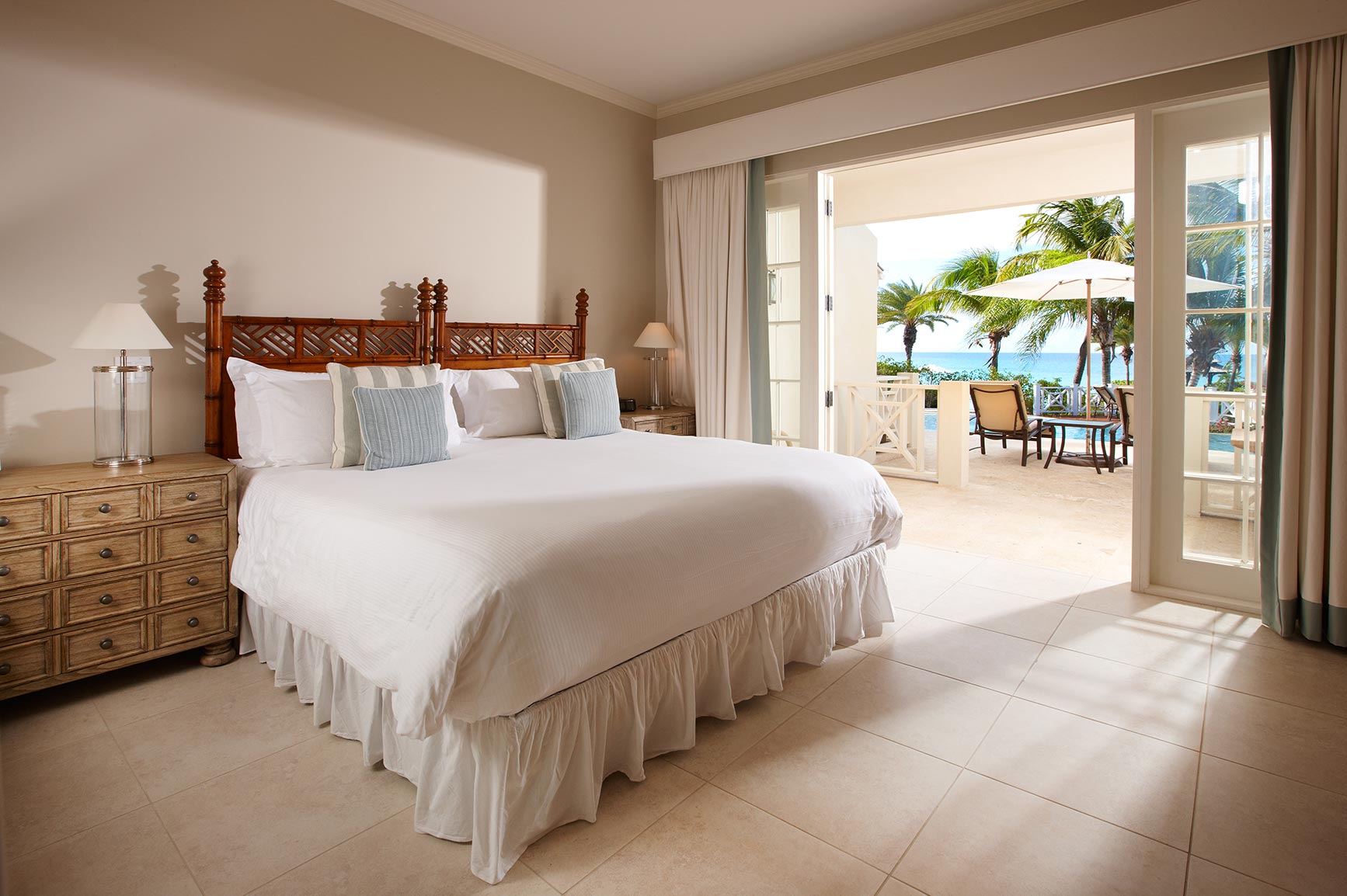 Antigua, Blue Water Resort - Pelican House - Bedroom Antigua, Blue Water Resort - Pelican House